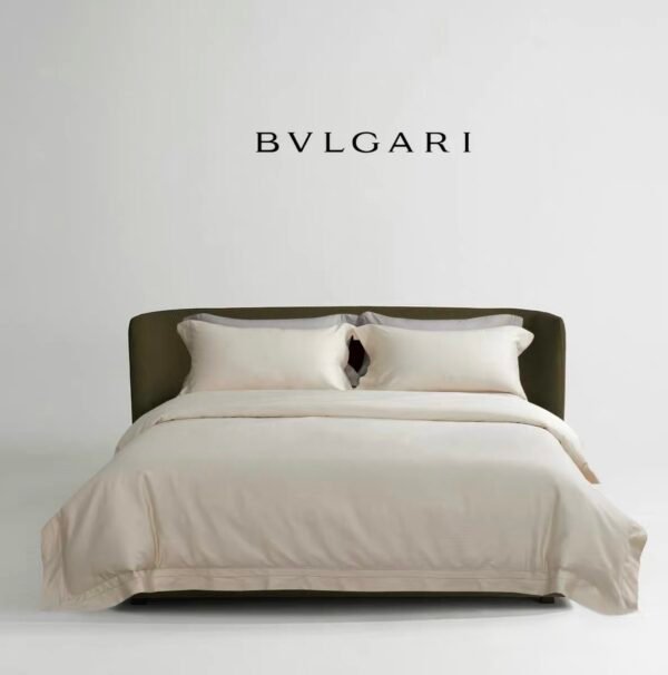 BVLGARI Luxury Egyptian Cotton Hotel Bedding Set (4 Pieces)