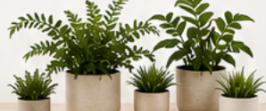 Plantes d'intérieur et pots