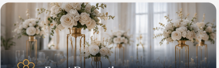 Décoration d’événements