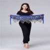 Coin Belly Dance Hip Belt - Five-Layer, Three-Row Waist Chain