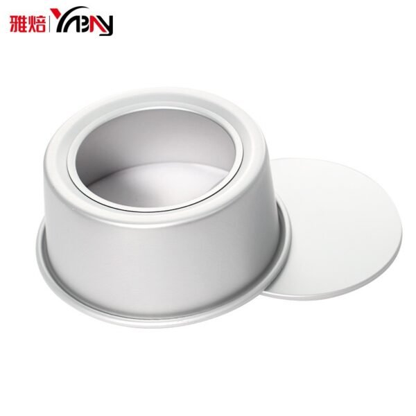 Anodized Aluminum Round Cake Pan with Removable Bottom