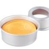 Anodized Aluminum Round Cake Pan with Removable Bottom