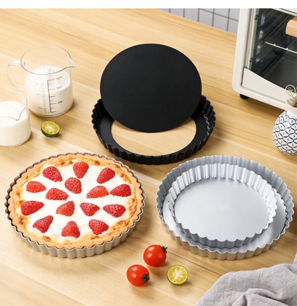 Premium Non-Stick Fluted Tart Pan with Loose Base
