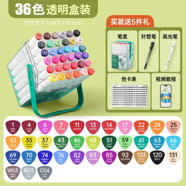 Mont Marte Alcohol Marker Set & Marker Paper Pad Collection