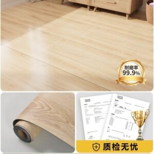 Self-Adhesive Vinyl Flooring Roll - Waterproof Wood-Look (40cm x 5m)