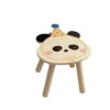 Cartoon Cat Kids Solid Wood Stool