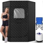 Portable Folding Sauna Box — Single-Person Steam Sweat Room