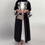 Colour-Blocked Long Trench Coat for Women - Belted Outerwear