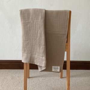 Japanese-Style Pure Cotton Crepe Yarn Towel Set