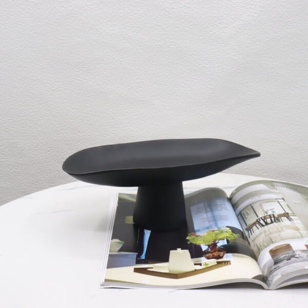 Footed Resin Fruit Tray - Modern Serving and Display Platter