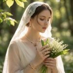 Four Piece Bridal Jewellery Set - Necklace, Earrings, Bracelet & Ring