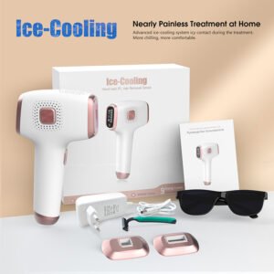 3-in-1 IPL Hair Removal Device with Cooling — Home Photoepilator