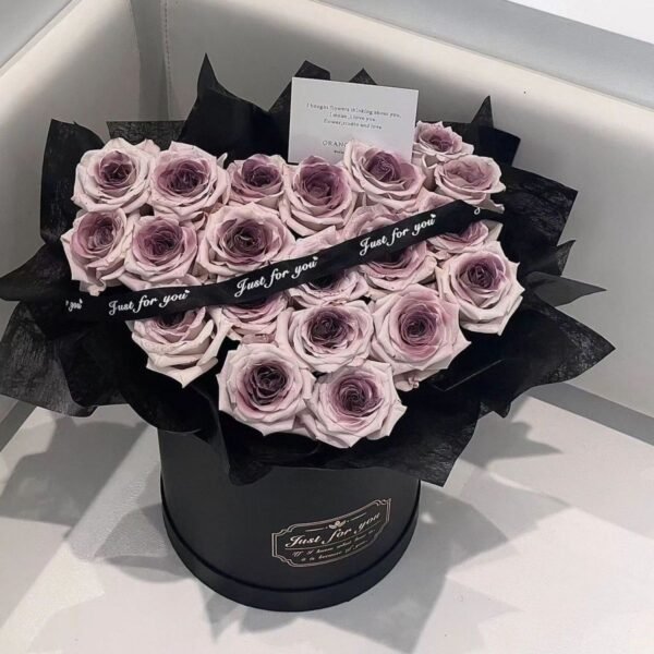 Soap Rose Bouquet with Balloons Gift Set