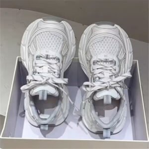 Thick-Sole Dad Sneakers - Breathable Lace-Up Casual Shoes