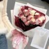 Red Rose Soap Flower Finished Bouquet