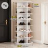 360-Degree Rotating Multi-Layer Shoe Rack