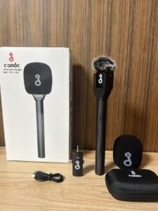 Wireless Handheld Interview Microphone with Noise Reduction