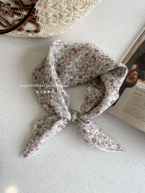 O1CN014JnNOi1oOyv3Ql9kQ_2171145216-0-cib Cotton Linen Floral Square Scarf