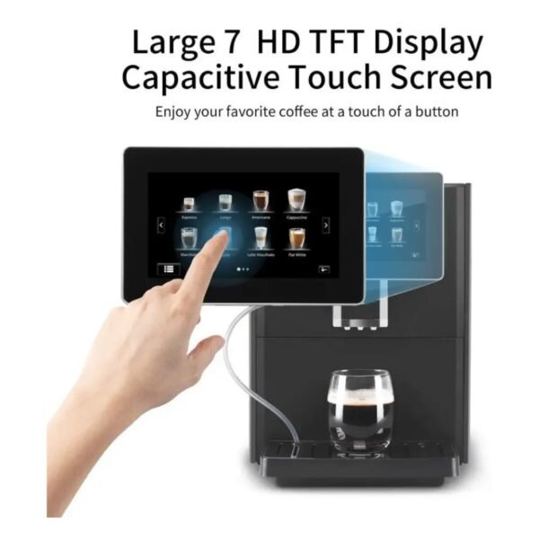Automatic Espresso Machine - Touchscreen with Built-In Grinder