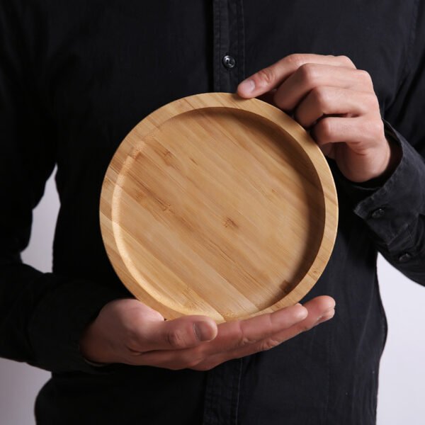 Japanese Bamboo Serving Trays - Round, Square & Rectangular Tea Trays