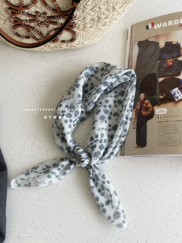 O1CN015VClbT1oOyv2RC4t9_2171145216-0-cib Cotton Linen Floral Square Scarf