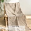 Vintage Wabi-Sabi Style Handmade Rope Knotted Throw Pillow