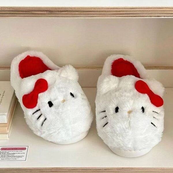 O1CN015e0iR91aSH7GNkfk9_2209762893328-0-cib Embroidered Kitty Cat Cotton Slippers