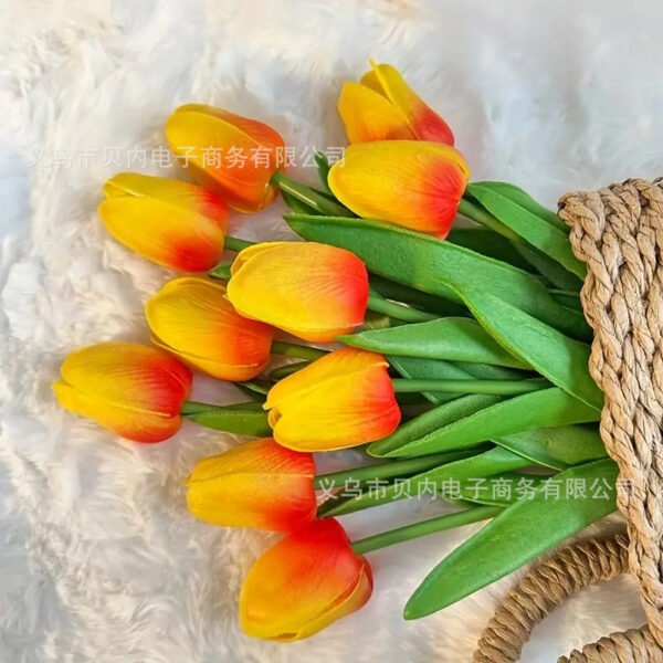 PU Mini Artificial Tulips