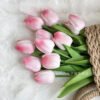 PU Mini Artificial Tulips