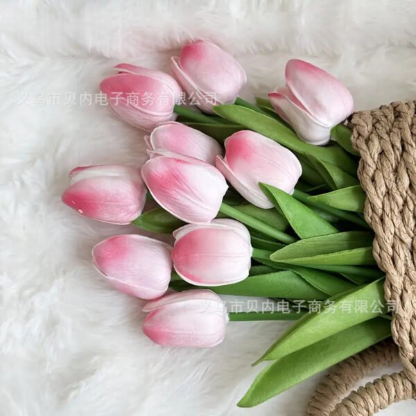 PU Mini Artificial Tulips