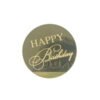 10 Laser-Marked Acrylic Cake Decoration Toppers