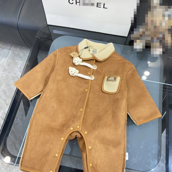O1CN016fZmQC1FdAhvBVUEL_2564680509-0-cib UGG Quilted Baby Jumpsuit - Autumn and Winter Newborn Outing Suit