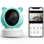 WiFi Baby Monitor Camera with 2K HD Video & Two-Way Audio