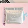Bowknot Snap Closure Storage Pouch - Glasses/Cable/Makeup Bag