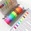 O1CN018ZVOqL2DuSYQqCBMU_3000218669-0-cib Colorful Handwritten Index Label Tape, Sticky Note Roll