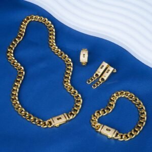 Micro-Set Zircon Cuban Link Chain — Iced Out Hip Hop Necklace