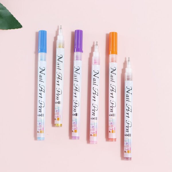 0.5mm Nail Art Liner Pen - Water-Based Acrylic Dotting and Detail Marker