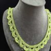 Chinoiserie Multi-Layered Lace Beaded Necklace