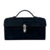 SAVETTE Small Square Shoulder Bag - French Minimalist Leather Handbag