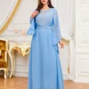 O1CN01AUrXqp2Ie2W1R6kq4_2217757359310-0-cib.jpg_-1 Rhinestone Embellished Evening Dress