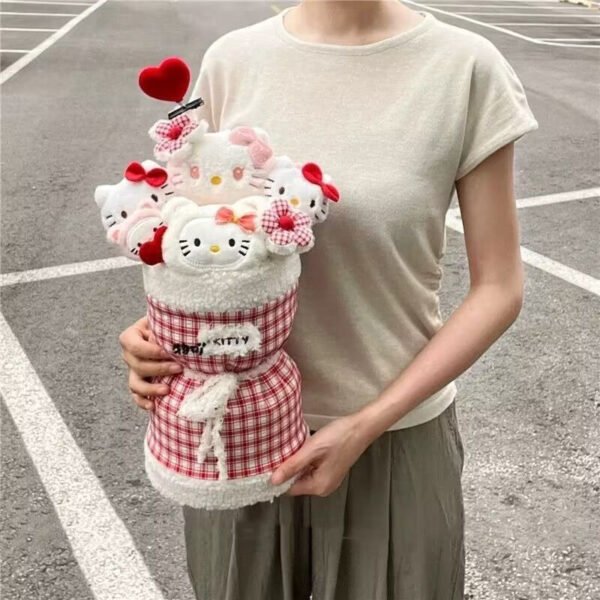 Hello Kitty Plush Doll Bouquet Gift Set