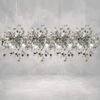 Leaf-Shaped Stainless Steel Pendant Light