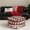 New Year Christmas Embroidered Throw Pillow & Decor Set