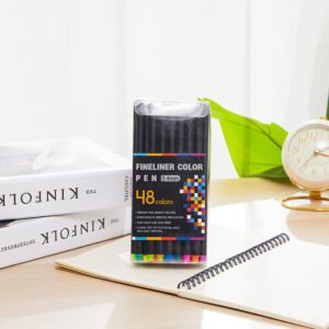 Fineliner Watercolor Pen Set (0.4mm Needle Point)