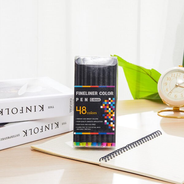 Fineliner Watercolor Pen Set (0.4mm Needle Point)