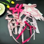 Pack of 12 Bow Streamers - Ballet Style Party Backdrop Decoration