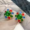 O1CN01CwObPO1tVuyudsXYq_2216839565908-0-cib Vintage Coloured Stone Earrings - Baroque Court Style Studs and Drops