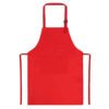 Plain Cotton Blend Apron and Chef Hat — Adult and Children Sizes