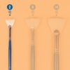 O1CN01DZy6652JyTNSAMrOr_2200590219490-0-cib Mont Marte Fan & Fishtail Oil Painting Brush Set