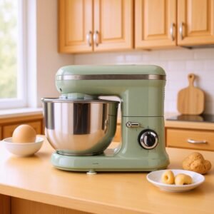 5.5L Stand Mixer - Electric Dough Kneader & Egg Beater